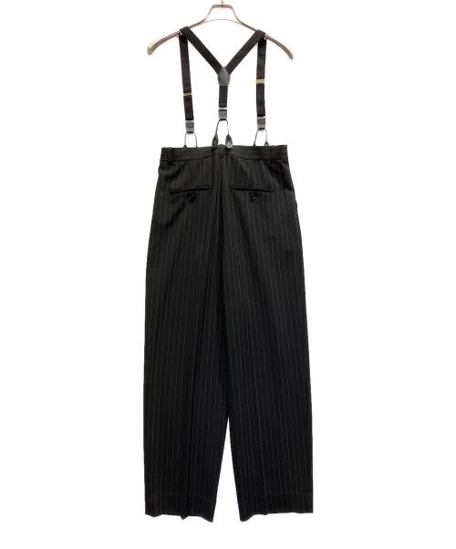 Curensology（カレンソロジー）Curensology (カレンソロジー) サスペンダーパンツ ブラック サイズ:FREEの古着・服飾アイテム