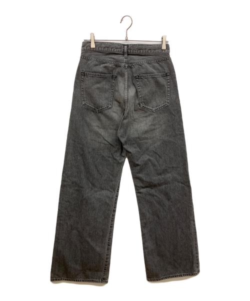 Whim Gazette（ウィムガゼット）Whim Gazette (ウィムガゼット) ドロストデニムパンツ グレー サイズ:34の古着・服飾アイテム
