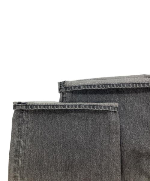 Whim Gazette（ウィムガゼット）Whim Gazette (ウィムガゼット) ドロストデニムパンツ グレー サイズ:34の古着・服飾アイテム