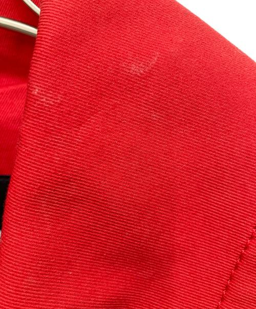 DSQUARED2（ディースクエアード）DSQUARED2 (ディースクエアード) ステンカラーコート レッド サイズ:38の古着・服飾アイテム