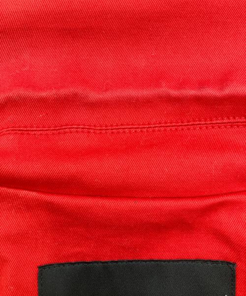 DSQUARED2（ディースクエアード）DSQUARED2 (ディースクエアード) ステンカラーコート レッド サイズ:38の古着・服飾アイテム