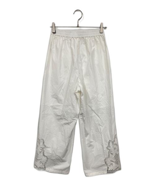BARNYARDSTORM（バンヤードストーム）BARNYARDSTORM (バンヤードストーム) レースタフタパンツ ホワイト サイズ:Fの古着・服飾アイテム