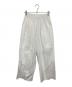 BARNYARDSTORM（バンヤードストーム）の古着「レースタフタパンツ」｜ホワイト