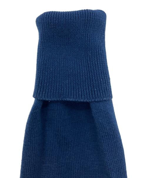 sacai（サカイ）sacai (サカイ) バックフリルVネックカーディガン ネイビー サイズ:2の古着・服飾アイテム