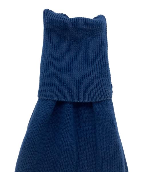 sacai（サカイ）sacai (サカイ) バックフリルVネックカーディガン ネイビー サイズ:2の古着・服飾アイテム