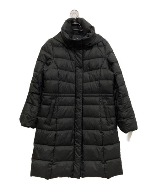 23区（ニジュウサンク）23区 (ニジュウサンク) シレータフタロングダウンコート ブラック サイズ:40の古着・服飾アイテム
