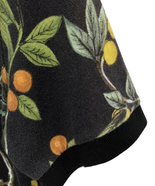 DOLCE & GABBANA（ドルチェ＆ガッバーナ）DOLCE & GABBANA (ドルチェ＆ガッバーナ) 総柄ポロシャツ ブラック サイズ:44の古着・服飾アイテム
