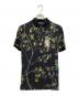 DOLCE & GABBANA（ドルチェ＆ガッバーナ）の古着「総柄ポロシャツ」｜ブラック