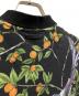 中古・古着 DOLCE & GABBANA (ドルチェ＆ガッバーナ) 総柄ポロシャツ ブラック サイズ:44：6000円