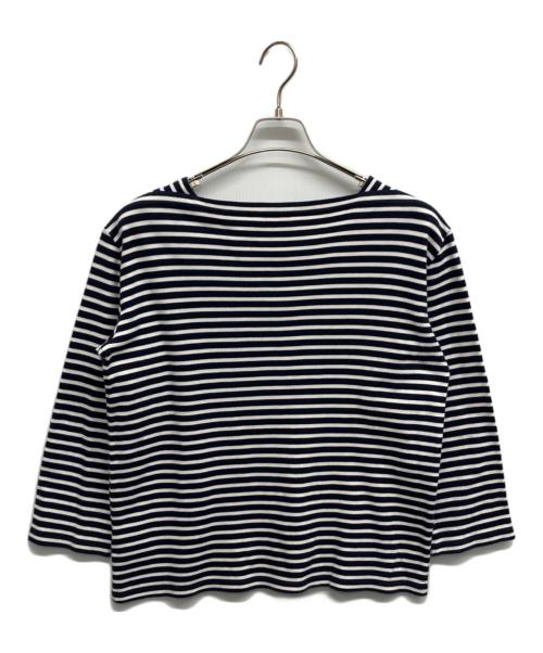 Saint Laurent Paris（サンローランパリ）Saint Laurent Paris (サンローランパリ) ボーダーカットソー ネイビー×ホワイト サイズ:Lの古着・服飾アイテム