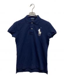 POLO RALPH LAUREN（ポロ・ラルフローレン）の古着「ビッグポニーポロシャツ」｜ネイビー