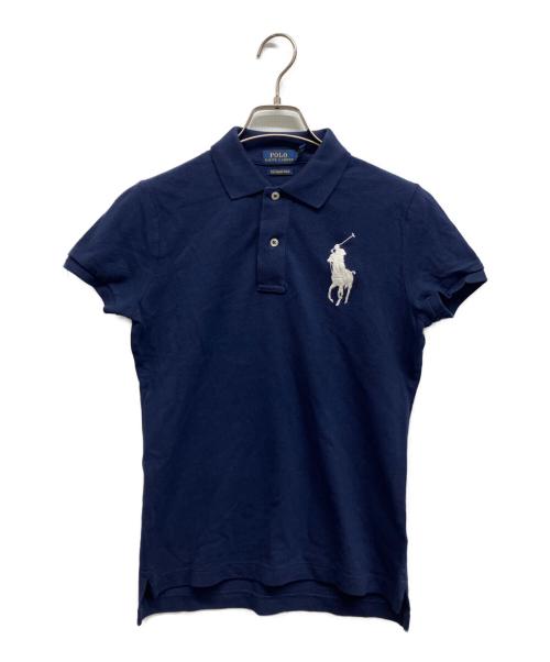 POLO RALPH LAUREN（ポロ・ラルフローレン）POLO RALPH LAUREN (ポロ・ラルフローレン) ビッグポニーポロシャツ ネイビー サイズ:Ｓの古着・服飾アイテム