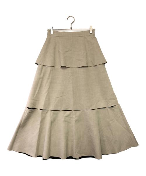 ADORE（アドーア）ADORE (アドーア) ドライハイブリッドスカート ベージュ サイズ:SIZE 38 未使用品の古着・服飾アイテム