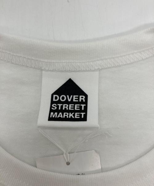 DOVER STREET MARKET（ドーバー ストリート マーケット）DOVER STREET MARKET (ドーバー ストリート マーケット) DSM PARIS COTTON JERSEY TEE 2 ホワイト サイズ:L 未使用品の古着・服飾アイテム