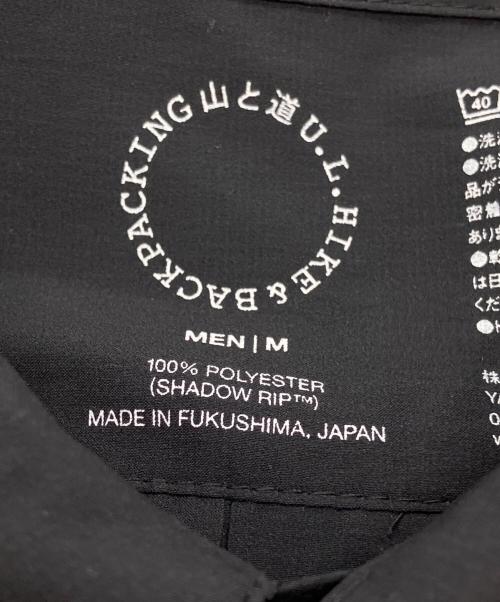 山と道（ヤマトミチ）山と道 (ヤマトミチ) UL Short Sleeve Shirt ブラック サイズ:Mの古着・服飾アイテム