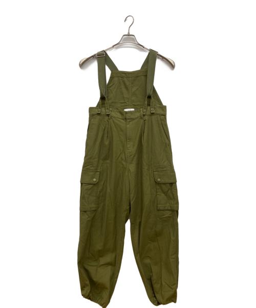 SLOBE IENA（スローブ イエナ）SLOBE IENA (スローブ イエナ) サスペンダーカーゴ サロペット オリーブ サイズ:36の古着・服飾アイテム