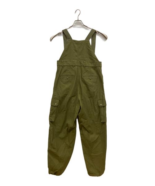 SLOBE IENA（スローブ イエナ）SLOBE IENA (スローブ イエナ) サスペンダーカーゴ サロペット オリーブ サイズ:36の古着・服飾アイテム