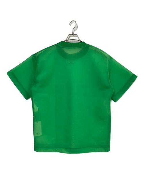 MAISON SPECIAL（メゾンスペシャル）MAISON SPECIAL (メゾンスペシャル) シアーラッセルオーバートップ グリーン サイズ:FREEの古着・服飾アイテム