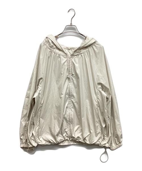 UNFILO（アンフィーロ）UNFILO (アンフィーロ) 撥水マウンテンパーカー アイボリー サイズ:Mの古着・服飾アイテム