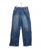 Healthy DENIMヘルシーデニム）の古着「Breezy PinkPepper Easy ストレートデニム」｜ブルー