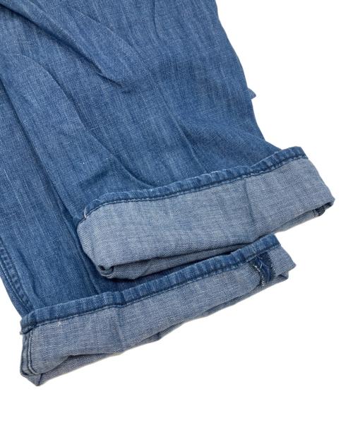 Healthy DENIM（ヘルシーデニム）Healthy DENIM (ヘルシーデニム) Breezy PinkPepper Easy ストレートデニム ブルー サイズ:22の古着・服飾アイテム