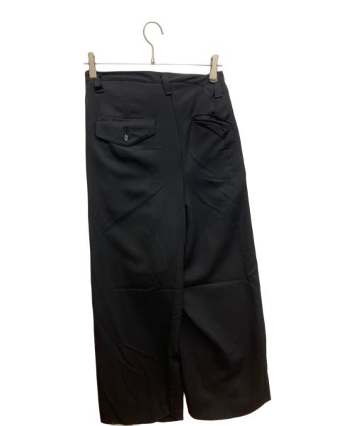 ANREALAGE（アンリアレイジ）ANREALAGE (アンリアレイジ) アシンメトリーウールパンツ ブラック サイズ:38の古着・服飾アイテム