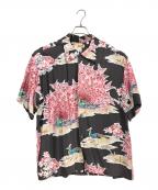 Sun Surfサンサーフ）の古着「アロハシャツ PIKAKE」｜グレー