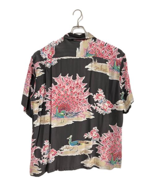 Sun Surf（サンサーフ）Sun Surf (サンサーフ) アロハシャツ PIKAKE グレー サイズ:XLの古着・服飾アイテム