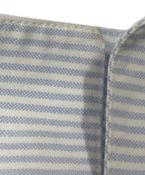 BACCA（バッカ）BACCA (バッカ) ストライプオックス スリムフィットシャツ スカイブルー サイズ:36の古着・服飾アイテム