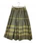 BEARDSLEY (ビアズリー) ビッグチェック タフタロングスカート グリーン サイズ:F：5000円