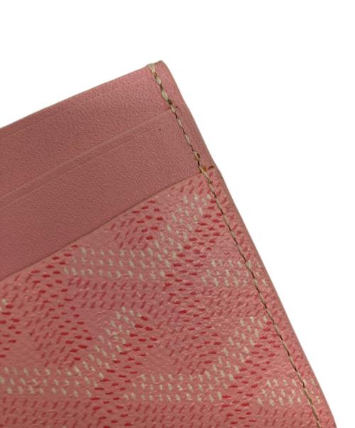 GOYARD（ゴヤール）GOYARD (ゴヤール) カードケース ピンクの古着・服飾アイテム