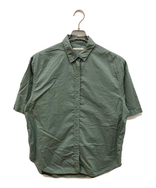 Plage（プラージュ）Plage (プラージュ) Compact シャツ グリーン サイズ:FREEの古着・服飾アイテム