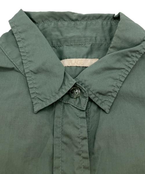 Plage（プラージュ）Plage (プラージュ) Compact シャツ グリーン サイズ:FREEの古着・服飾アイテム