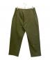 GOLDWIN (ゴールドウイン) One Tuck Tapered Stretch Twill Pants オリーブ サイズ:M：7000円