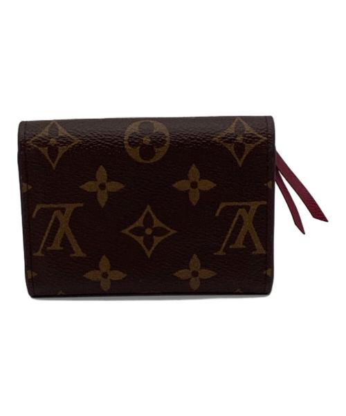 LOUIS VUITTON（ルイ ヴィトン）LOUIS VUITTON (ルイ ヴィトン) ポルトモネ･ロザリ　コンンパクトウォレット ブラウンの古着・服飾アイテム