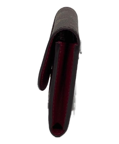 LOUIS VUITTON（ルイ ヴィトン）LOUIS VUITTON (ルイ ヴィトン) ポルトモネ･ロザリ　コンンパクトウォレット ブラウンの古着・服飾アイテム