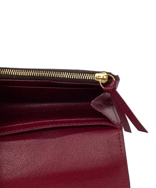 LOUIS VUITTON（ルイ ヴィトン）LOUIS VUITTON (ルイ ヴィトン) ポルトモネ･ロザリ　コンンパクトウォレット ブラウンの古着・服飾アイテム