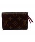 LOUIS VUITTON (ルイ ヴィトン) ポルトモネ･ロザリ　コンンパクトウォレット ブラウン：40000円
