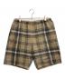 SUPREME（シュプリーム）の古着「Plaid Sweatshort」｜ブラウン