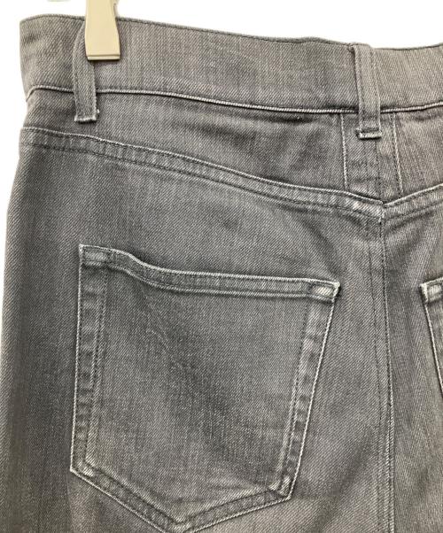 Saint Laurent Paris（サンローランパリ）Saint Laurent Paris (サンローランパリ) ビンテージ加工デニムパンツ ブラック サイズ:73.5cmの古着・服飾アイテム