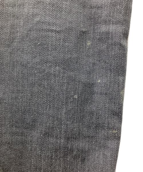 Saint Laurent Paris（サンローランパリ）Saint Laurent Paris (サンローランパリ) ビンテージ加工デニムパンツ ブラック サイズ:73.5cmの古着・服飾アイテム