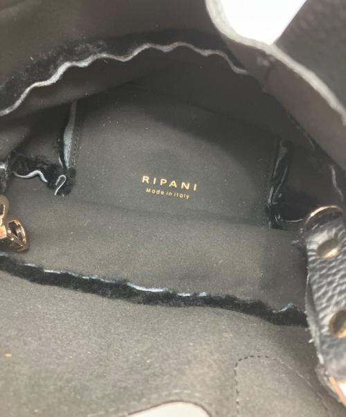 ripani（リパーニ）ripani (リパーニ) ANNA 2WAYムートンコンビ ブラックの古着・服飾アイテム