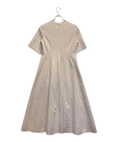 BAUME（ボーメ）BAUME (ボーメ) ウールワンピース ベージュ サイズ:36の古着・服飾アイテム