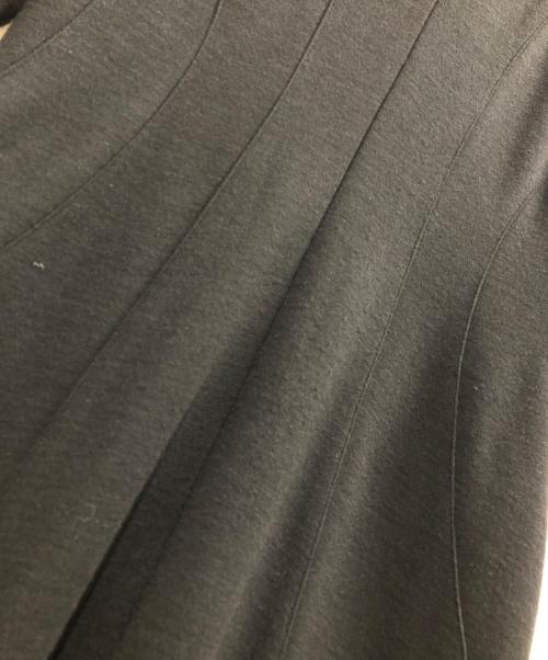 AKIRA NAKA（アキラナカ）AKIRA NAKA (アキラナカ) パフキモノスリーブレスジャージードレス ブラック サイズ:1の古着・服飾アイテム