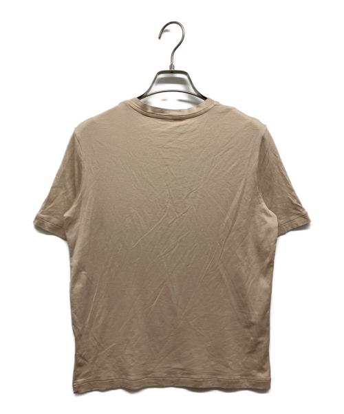 HERMES（エルメス）HERMES (エルメス) HERMES 	マルジェラ期　シルクTシャツ ベージュ サイズ:40の古着・服飾アイテム