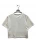 ADORE (アドーア) ADORE カットジョーゼットVネックベーシックT ホワイト サイズ:38：5000円