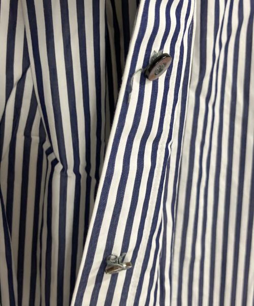ADORE（アドーア）ADORE (アドーア) クリアコンパクトブラウス ブルー サイズ:38の古着・服飾アイテム