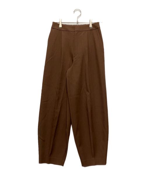 ADORE（アドーア）ADORE (アドーア) ストレッチツイルパンツ ブラウン サイズ:36の古着・服飾アイテム