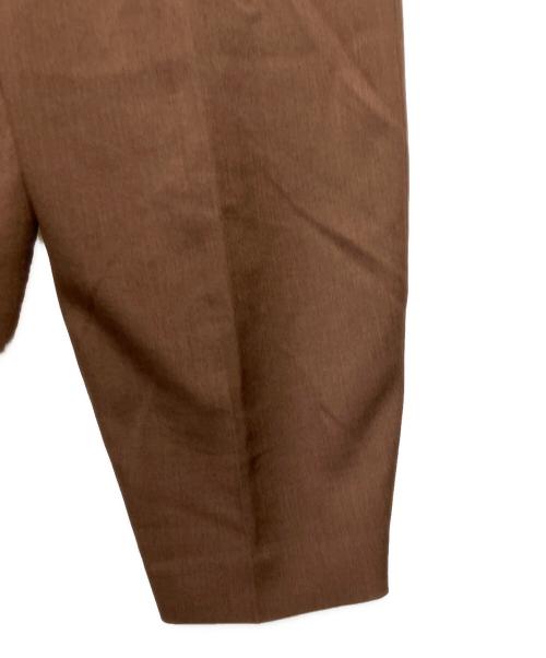 ADORE（アドーア）ADORE (アドーア) ストレッチツイルパンツ ブラウン サイズ:36の古着・服飾アイテム