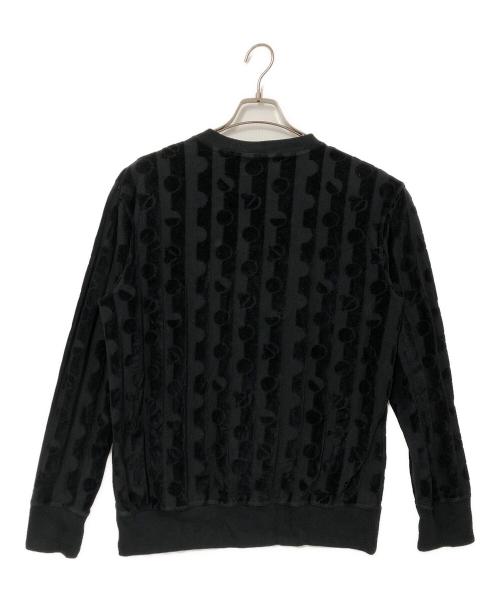 Vivienne Westwood man（ヴィヴィアン ウェストウッド マン）Vivienne Westwood man (ヴィヴィアン ウェストウッド マン) ベロアスウェット ブラック サイズ:44の古着・服飾アイテム